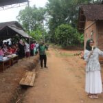 Jihan Hadiri Bedar Rumah Swadaya di Lamteng